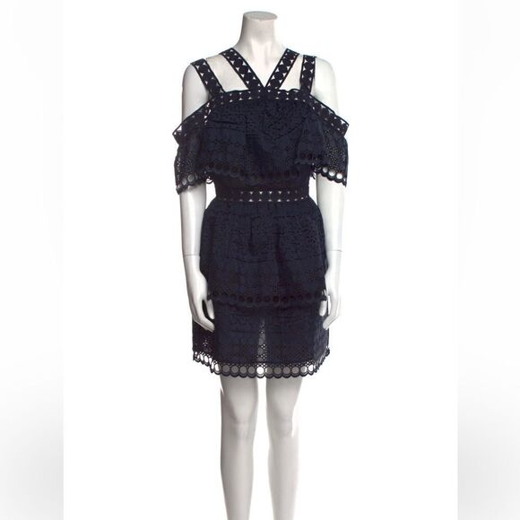 Self-Portrait
Embroidered Tiered Mini Dress Mini Dress W/ Tags - Picture 3 of 6